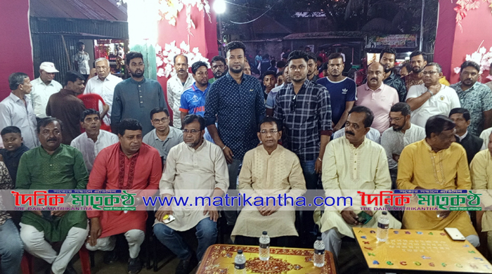 গোয়ালন্দে দুর্গাপূজা মন্ডপ পরিদর্শনে জেলা আ’লীগের সেক্রেটারী কাজী ইরাদত আলী